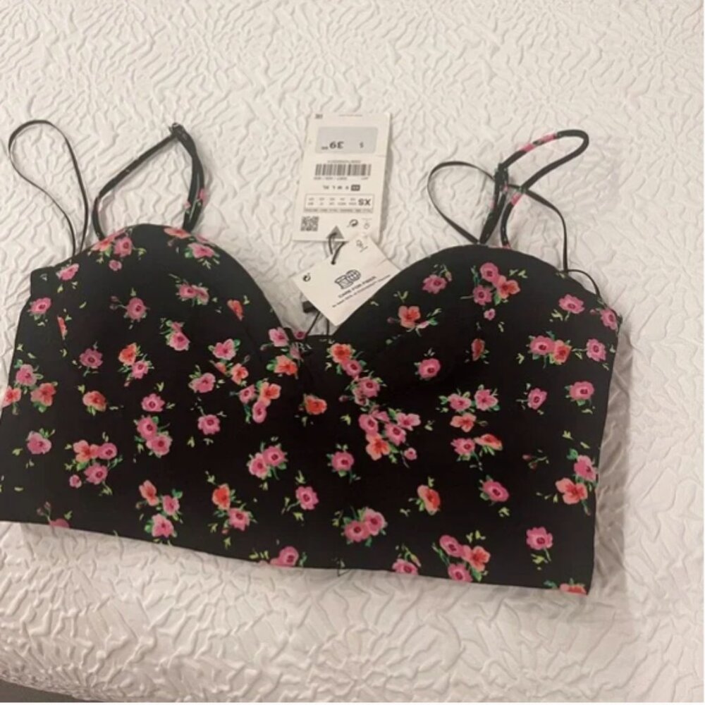 Zara floral top